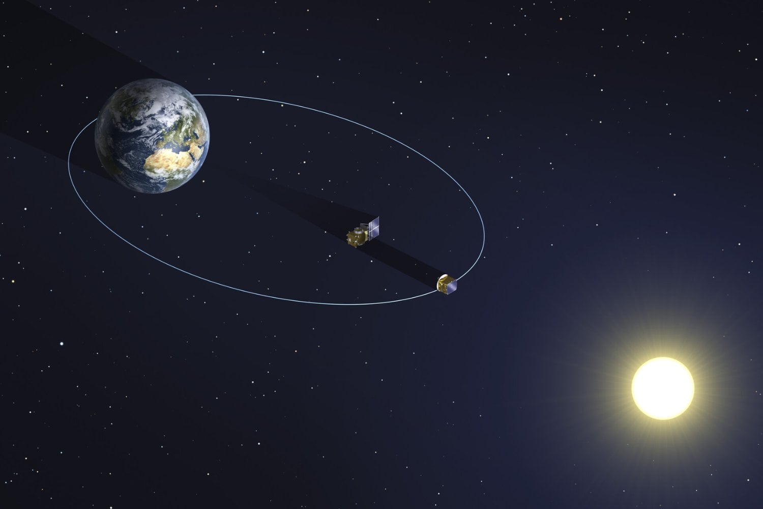 Una nave quedó a la deriva sin energía ni control en el espacio durante semanas. La ESA no pudo intervenir directamente y tuvo que esperar el único momento en que el Sol volvió a tocar sus paneles para traerla de vuelta