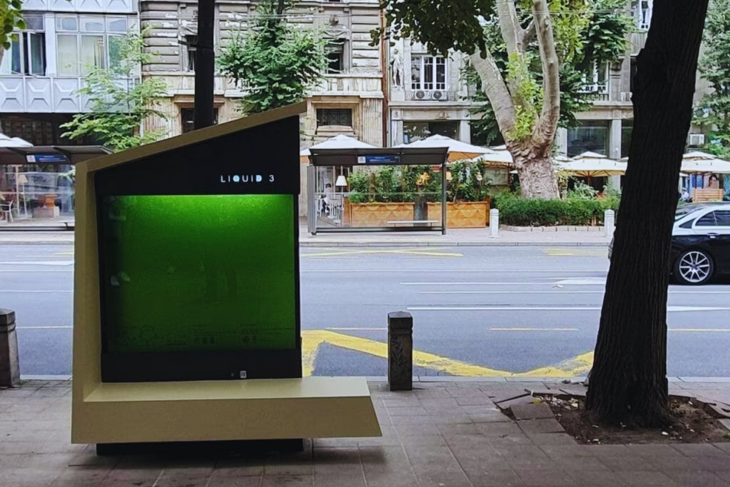 Serbia está probando unos “árboles líquidos” que no tienen hojas ni raíces pero sí una función muy concreta. Limpiar el aire en ciudades donde plantar árboles ya no es tan fácil