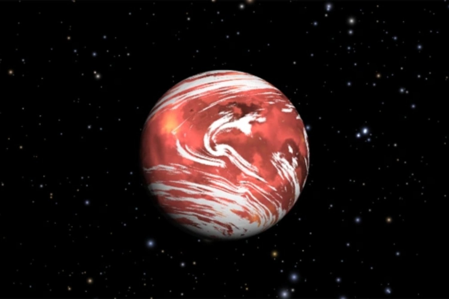 Este planeta está literalmente fundido y cubierto de lava. L98-59d alcanza los 1900 grados, tiene atmósfera tóxica y podría representar una nueva clase de mundos