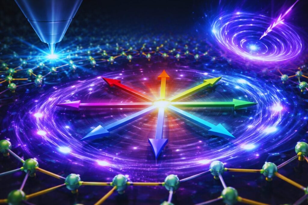 Un modelo de magnetismo predicho en los años 70 acaba de aparecer en un material real. Físicos logran observar por primera vez el “magnetismo reloj”