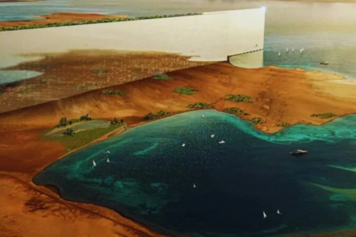 The Line iba a ser la ciudad futurista más ambiciosa del planeta. Arabia Saudita ahora quiere transformarla en algo diferente: una gigantesca fábrica global de inteligencia artificial