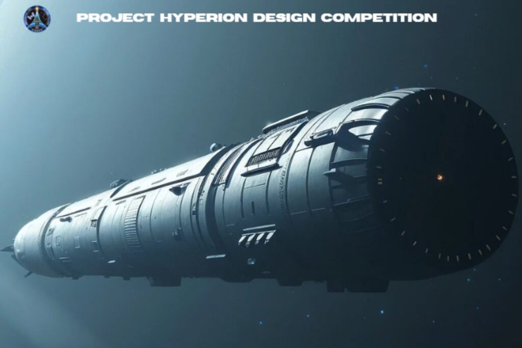 Parece una escena de ciencia ficción, pero ya tiene diseño definido. Así es Chrysalis, la colosal nave espacial de 58 kilómetros concebida para transportar a la humanidad hacia otro sistema solar