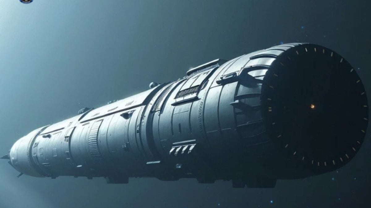 Parece una escena de ciencia ficción, pero ya tiene diseño definido. Así es Chrysalis, la colosal nave espacial de 58 kilómetros concebida para transportar a la humanidad hacia otro sistema solar