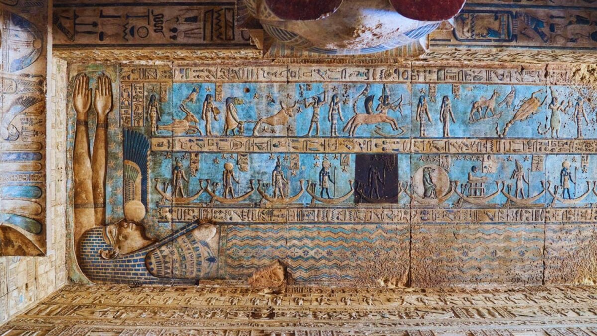 Durante siglos se creyó que era arte religioso. Un estudio propone que los antiguos egipcios estaban representando la Vía Láctea en sarcófagos y tumbas