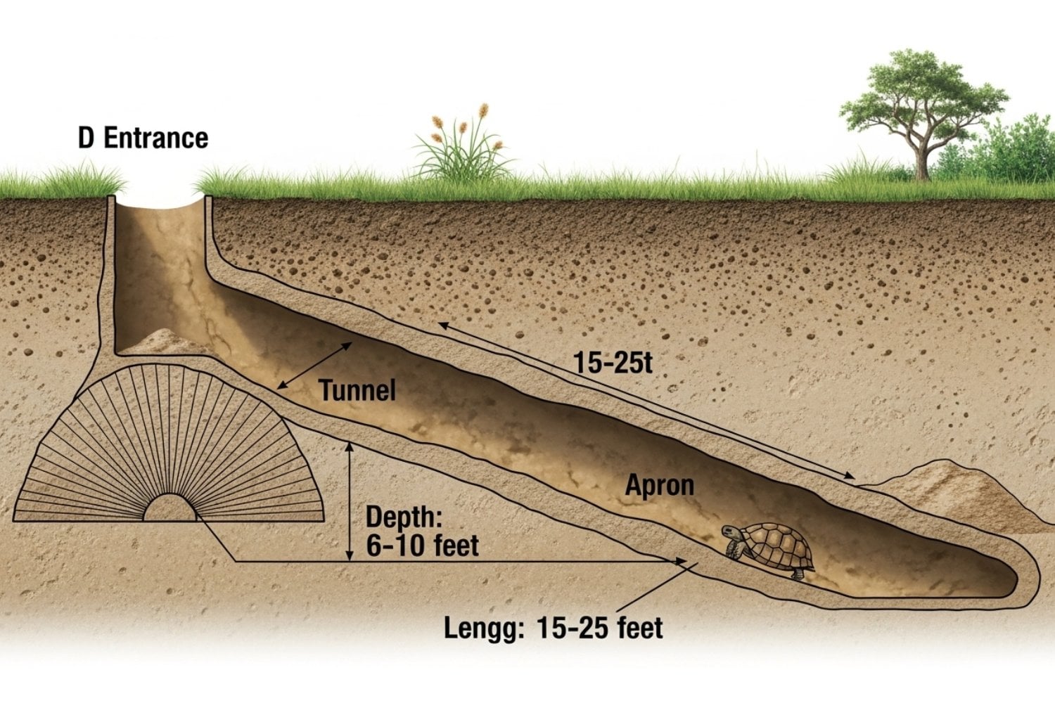 Lo intentaron con árboles y fracasaron. Luego soltaron 500 tortugas en el Sahara y cinco años después aparecieron “bosques” donde solo había arena