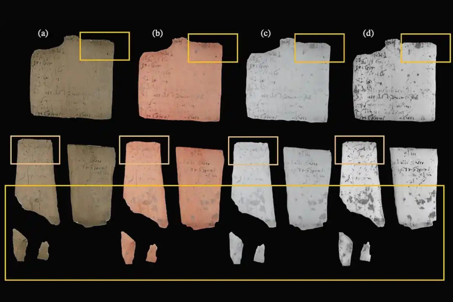 Unas pequeñas tablillas de madera encontradas junto al Muro de Adriano siguen revelando secretos dos mil años después. Ahora han descubierto cómo los soldados romanos fabricaban su tinta