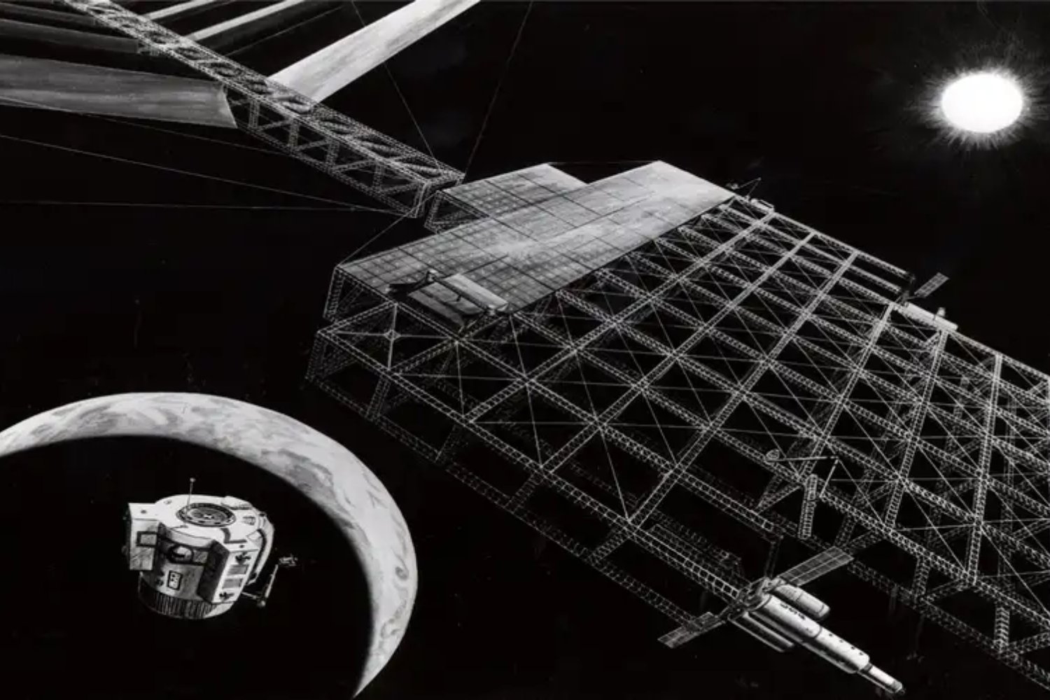 Japón quiere construir una planta solar donde nunca anochece. Un satélite a 450 kilómetros probará si es posible enviar energía desde el espacio hasta la Tierra