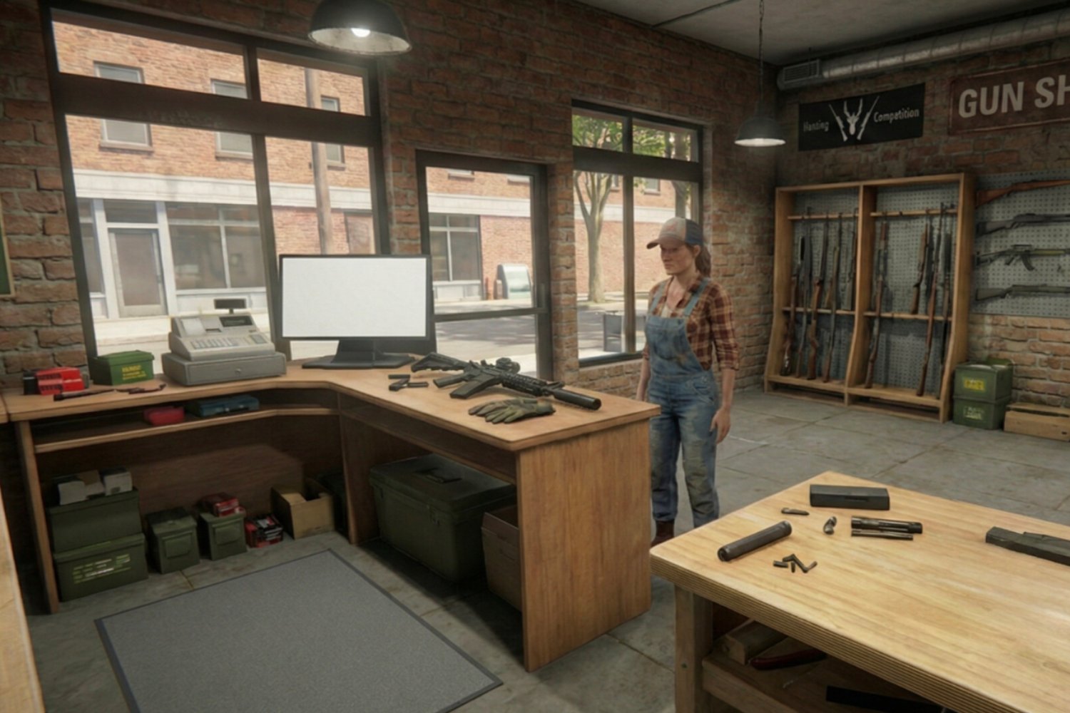 Un nuevo simulador empresarial llega a Steam: así será Gun Store Simulator