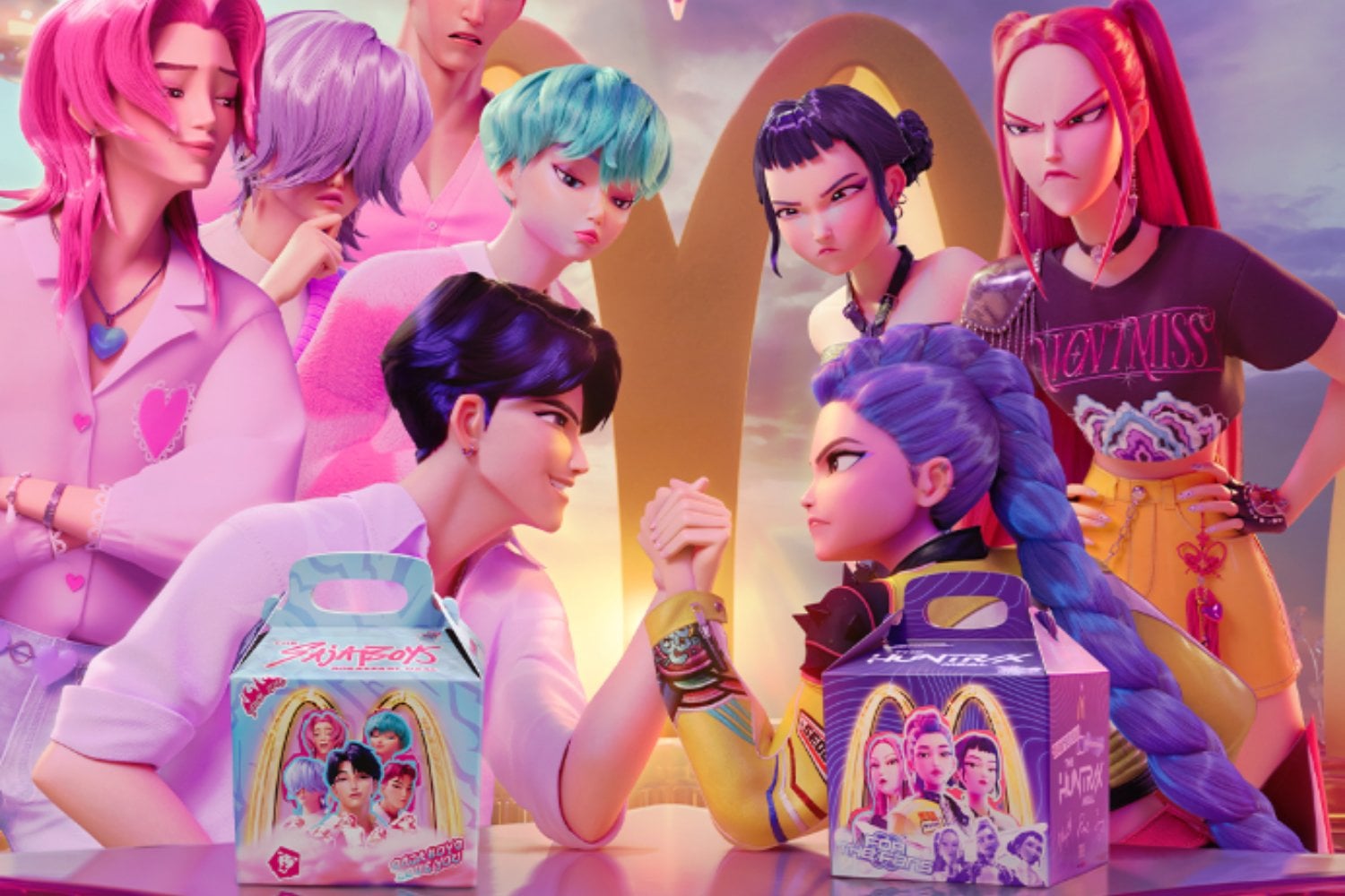 McDonald’s apuesta por KPop Demon Hunters con menús temáticos