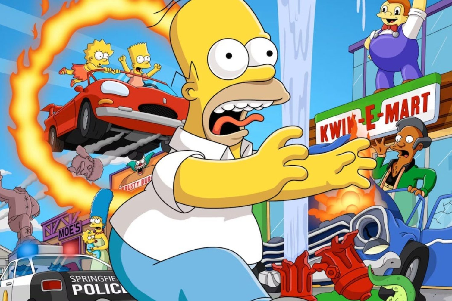 Una declaración reciente de un productor de Los Simpson ha vuelto a encender la esperanza de los jugadores que llevan más de veinte años esperando el regreso de The Simpsons: Hit & Run. El clásico de 2003 sigue siendo uno de los videojuegos más queridos del universo de Springfield.