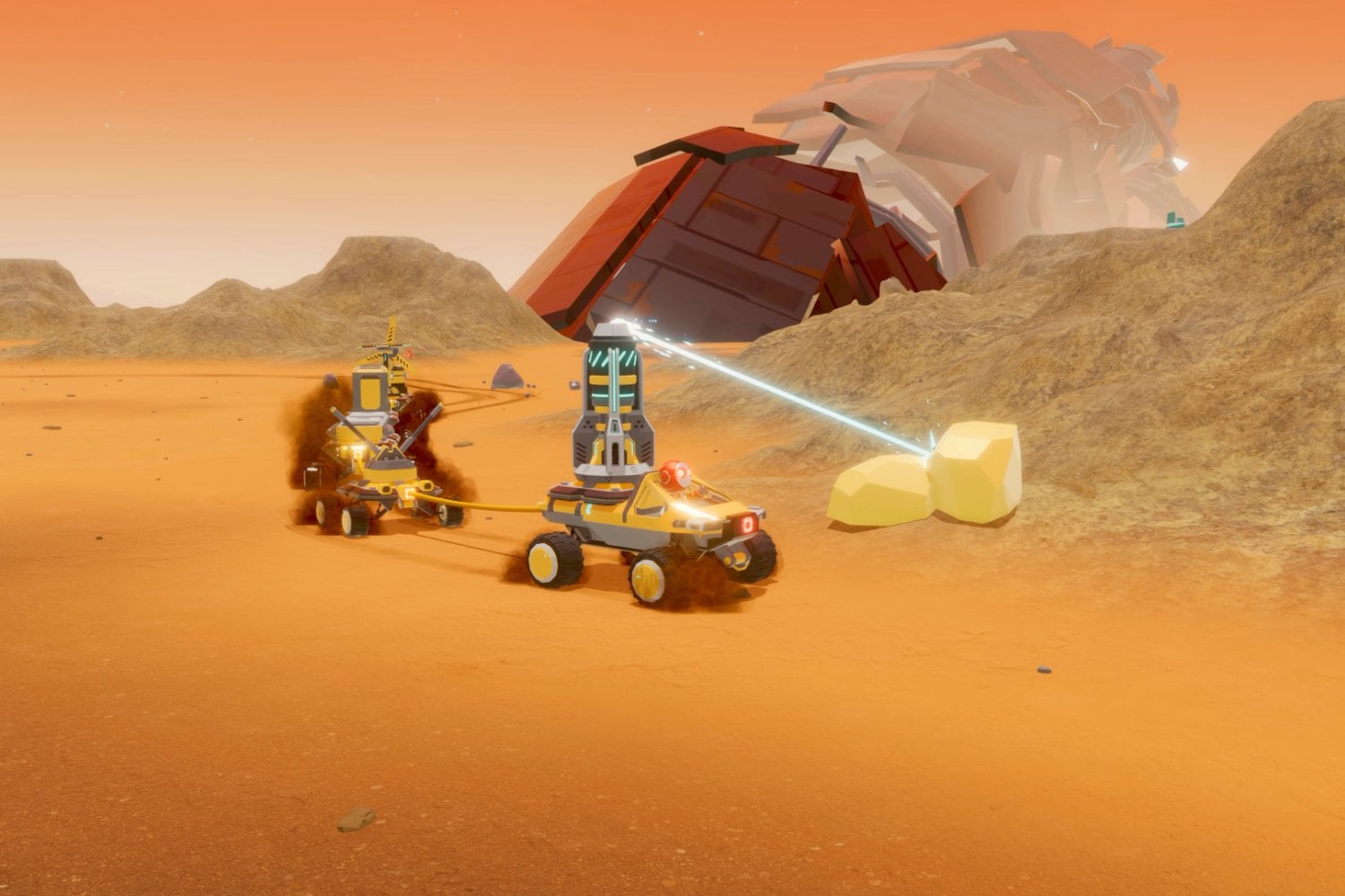 Un pequeño robot, un planeta muerto y una misión imposible: el juego que quiere devolver la vida a Marte