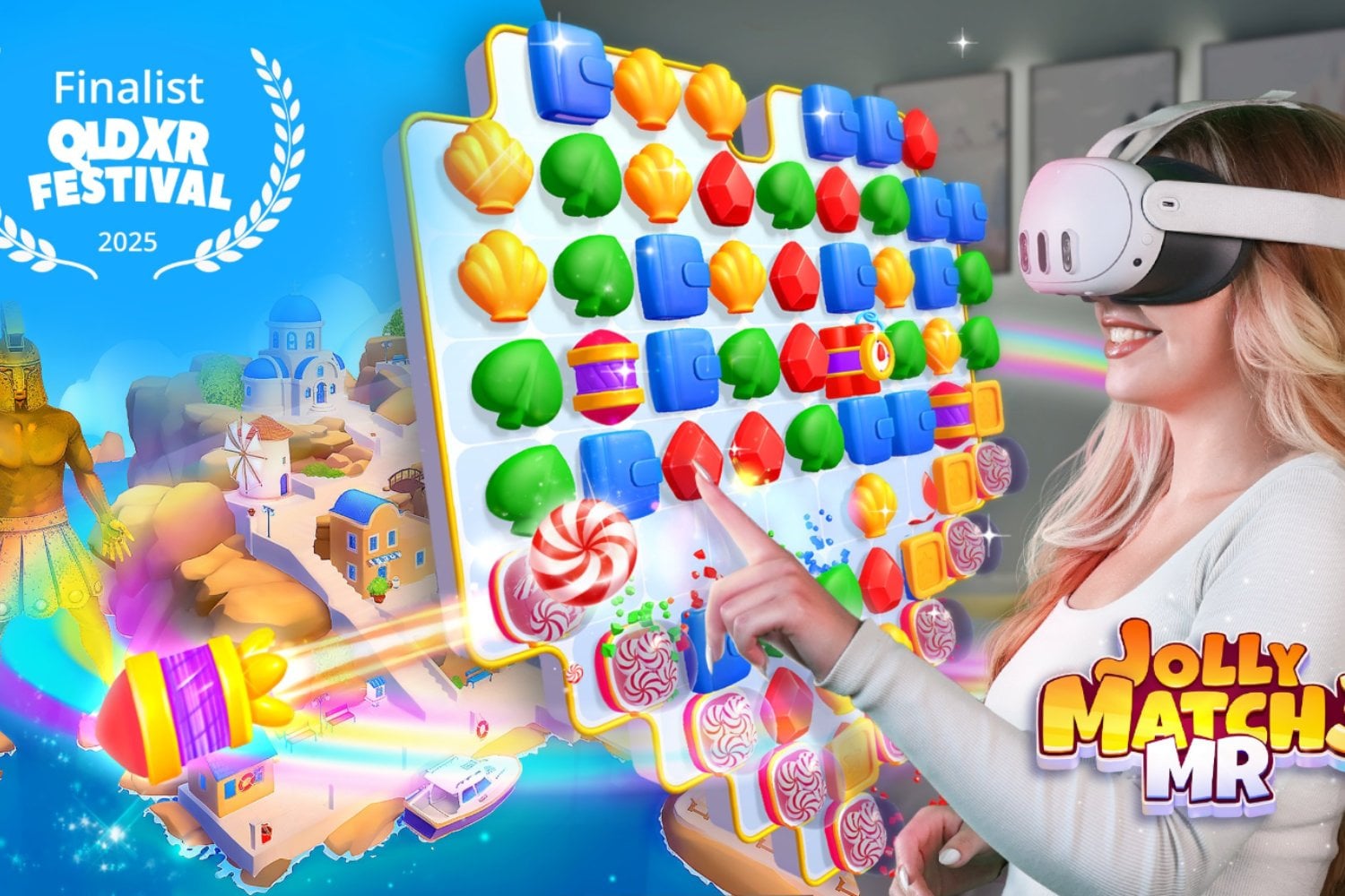 Una tienda oculta y 350 nuevos desafíos: Jolly Match 3 MR se reinventa con su última actualización