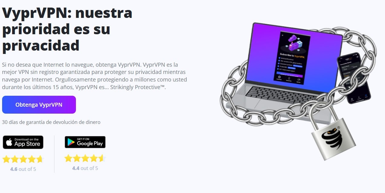 VyprVPN, VPN con protocolo Chameleon contra la censura