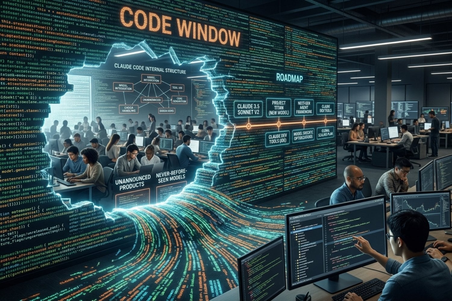 Anthropic dejó abierta una ventana a Claude Code y se vio mucho más de lo esperado. La filtración accidental no solo expuso cómo funciona su asistente de programación, también reveló productos y modelos inéditos