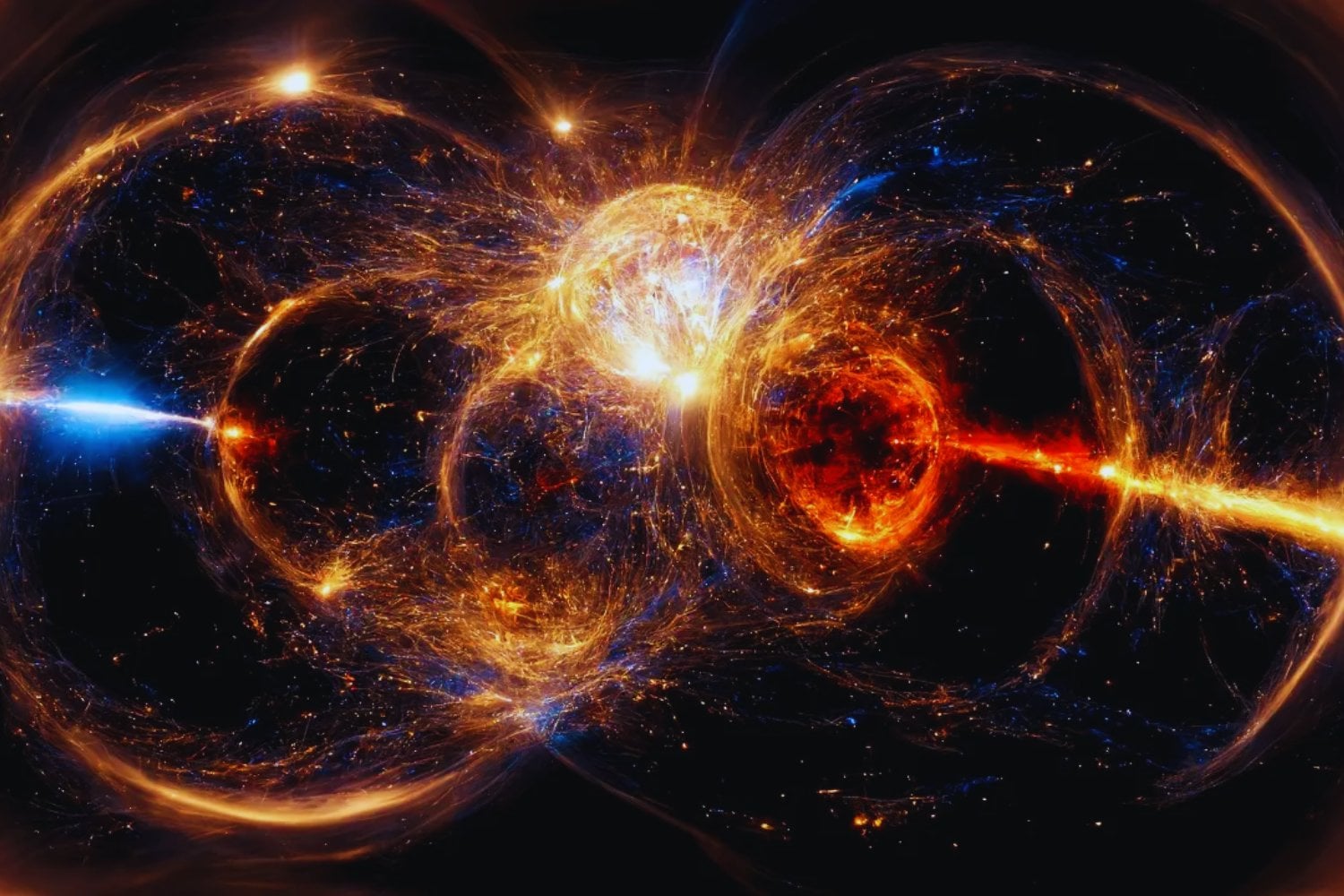 Lo que ocurrió justo después del Big Bang parecía imposible de tocar. Un grupo de físicos acaba de recrear en laboratorio uno de los efectos cuánticos más extraños del Universo primitivo