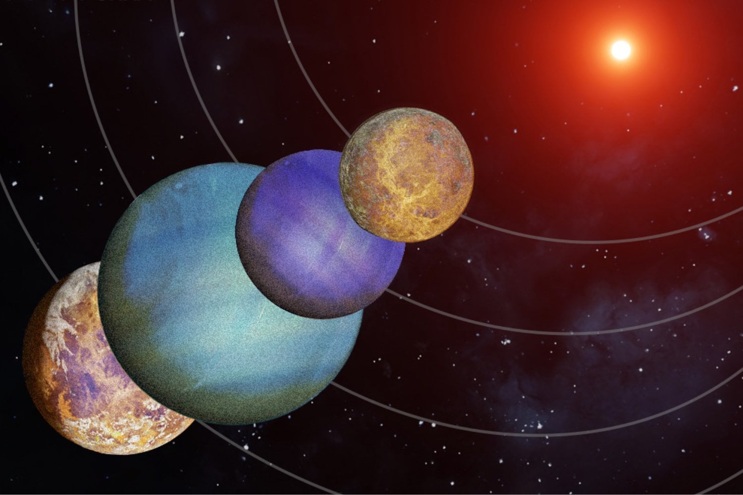 Descubren un sistema planetario que rompe una de las reglas más básicas de la astronomía. Sus planetas no siguen el orden esperado entre mundos rocosos y gaseosos y obligan a replantear cómo se forman los sistemas solares