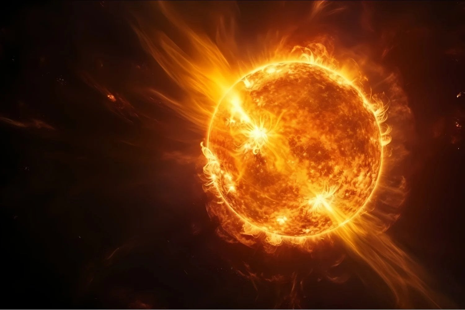 China acaba de terminar una red capaz de vigilar todo el espacio entre el Sol y la Tierra. Es la primera infraestructura terrestre del planeta que puede seguir tormentas solares en 3D casi de punta a punta
