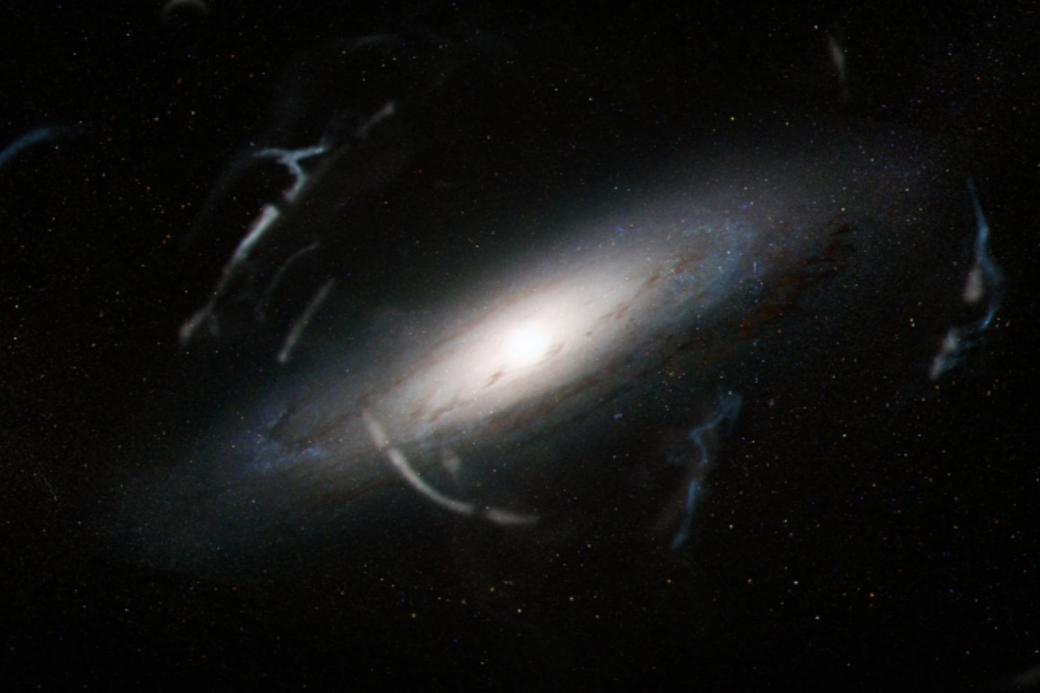 La materia oscura siempre se pensó como una sola cosa. Una nueva hipótesis sugiere que en realidad podría ser una mezcla de partículas que solo interactúan entre sí