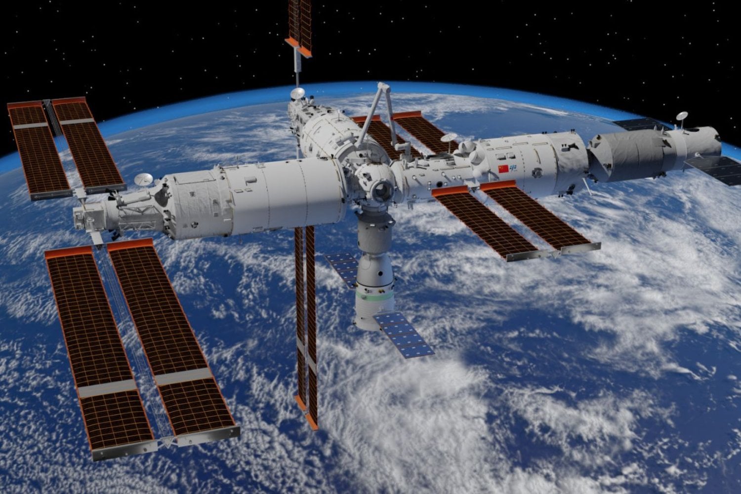 China quiere convertir su estación espacial en una fábrica orbital. Ya desarrolla un módulo inflable de dos metros para fabricar materiales imposibles de producir en la Tierra
