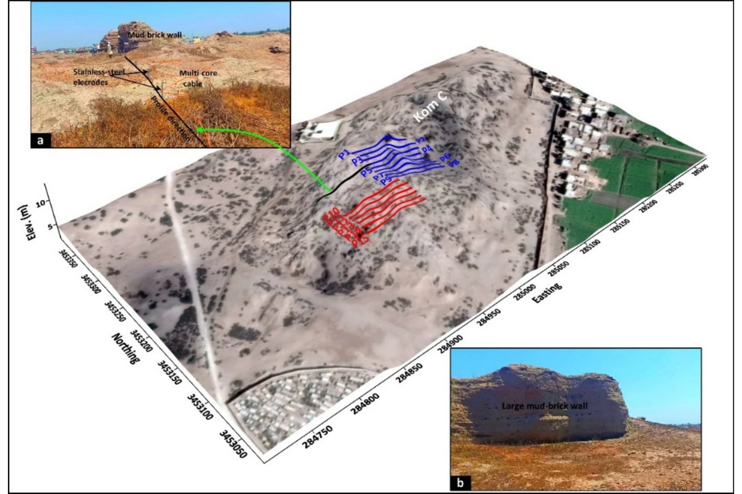 Un satélite europeo empezó a escanear el delta del Nilo en busca de anomalías. Lo que encontró bajo varios metros de sedimentos fue una estructura enterrada hace 2.600 años que nadie había visto antes