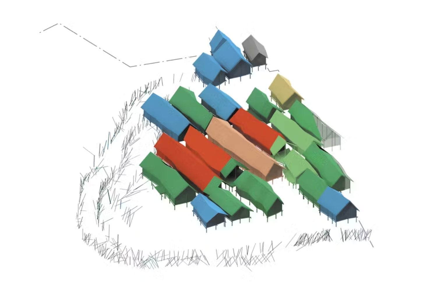 A cinco metros bajo una ciudad suiza aparecieron más de 1.300 postes de madera. Revelaron cómo una tormenta destruyó en horas un poblado neolítico de hace 5.860 años