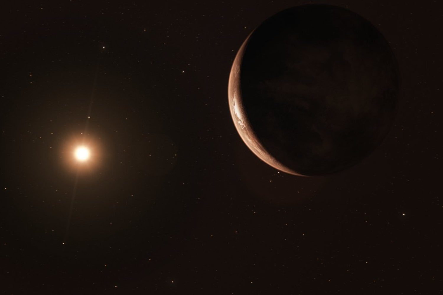 La estrella vecina más cercana que viaja sola escondía un planeta helado desde hace décadas. Tras 20 años de observaciones apareció una supertierra a solo 6 años luz de la Tierra que tarda 233 días en completar su órbita