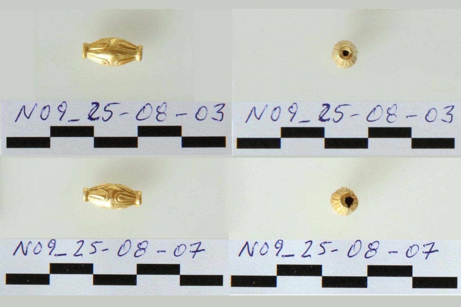 Encuentran en la isla griega de Egina unas joyas de oro ocultas durante más de 3.500 años. Su parecido con un famoso tesoro del Museo Británico reabre un viejo misterio arqueológico
