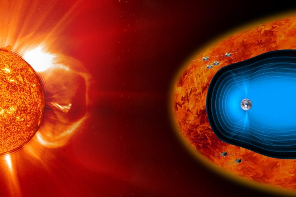 La Tierra no solo está protegida por su campo magnético. Ahora sabemos que a su alrededor también puede formarse un “motor” invisible capaz de generar magnetismo por sí solo