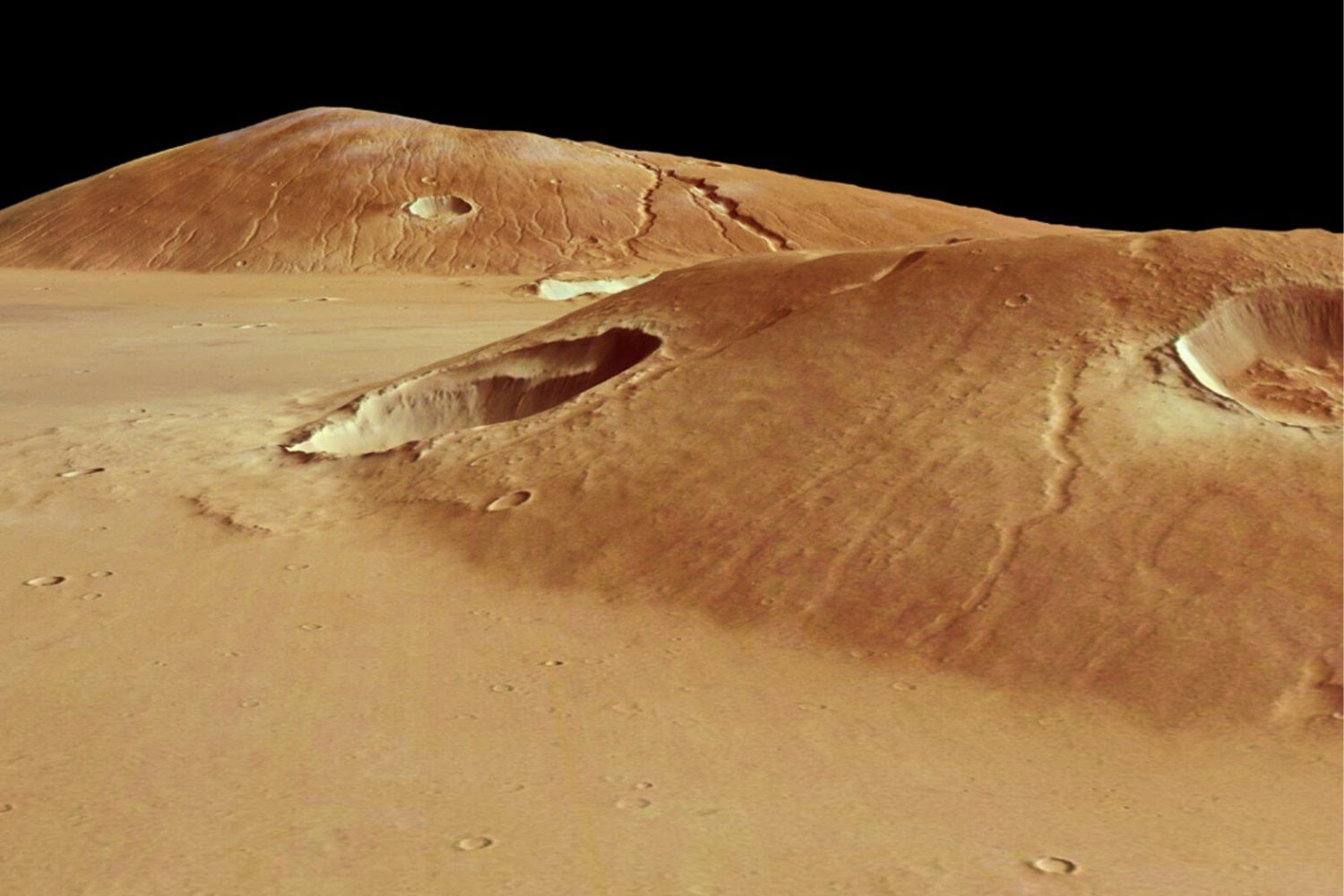 Llevamos décadas buscando vida en la superficie de Marte y quizá estábamos mirando en el lugar equivocado. Una misión propone entrar en sus volcanes y cuevas profundas