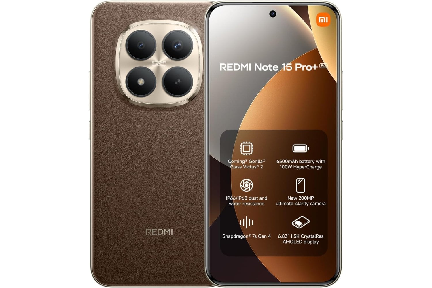 XIAOMI REDMI Note 15 Pro+ 5G - 8+256GB Smartphone