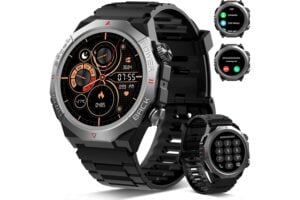 Atheewon Smartwatch for Men and Women with Calls, 1.39" Military Smartwatch