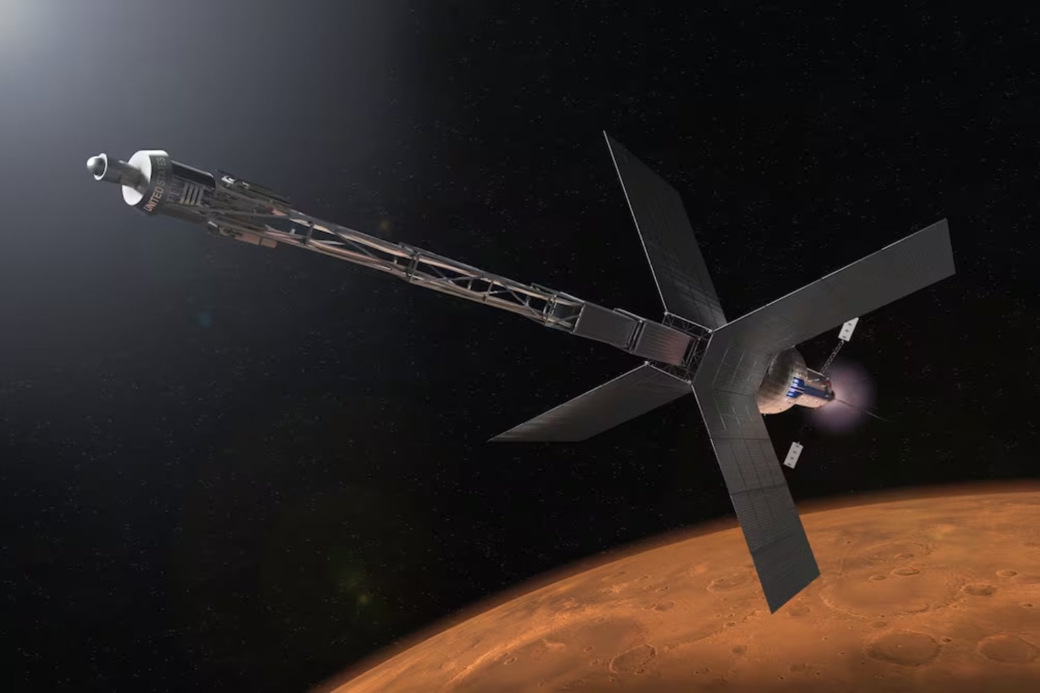 La NASA no se conforma con Artemis II y ya prepara una nave interplanetaria con reactor nuclear para viajar a Marte en 2028. El proyecto SR-1 Freedom quiere cambiar para siempre la exploración espacial