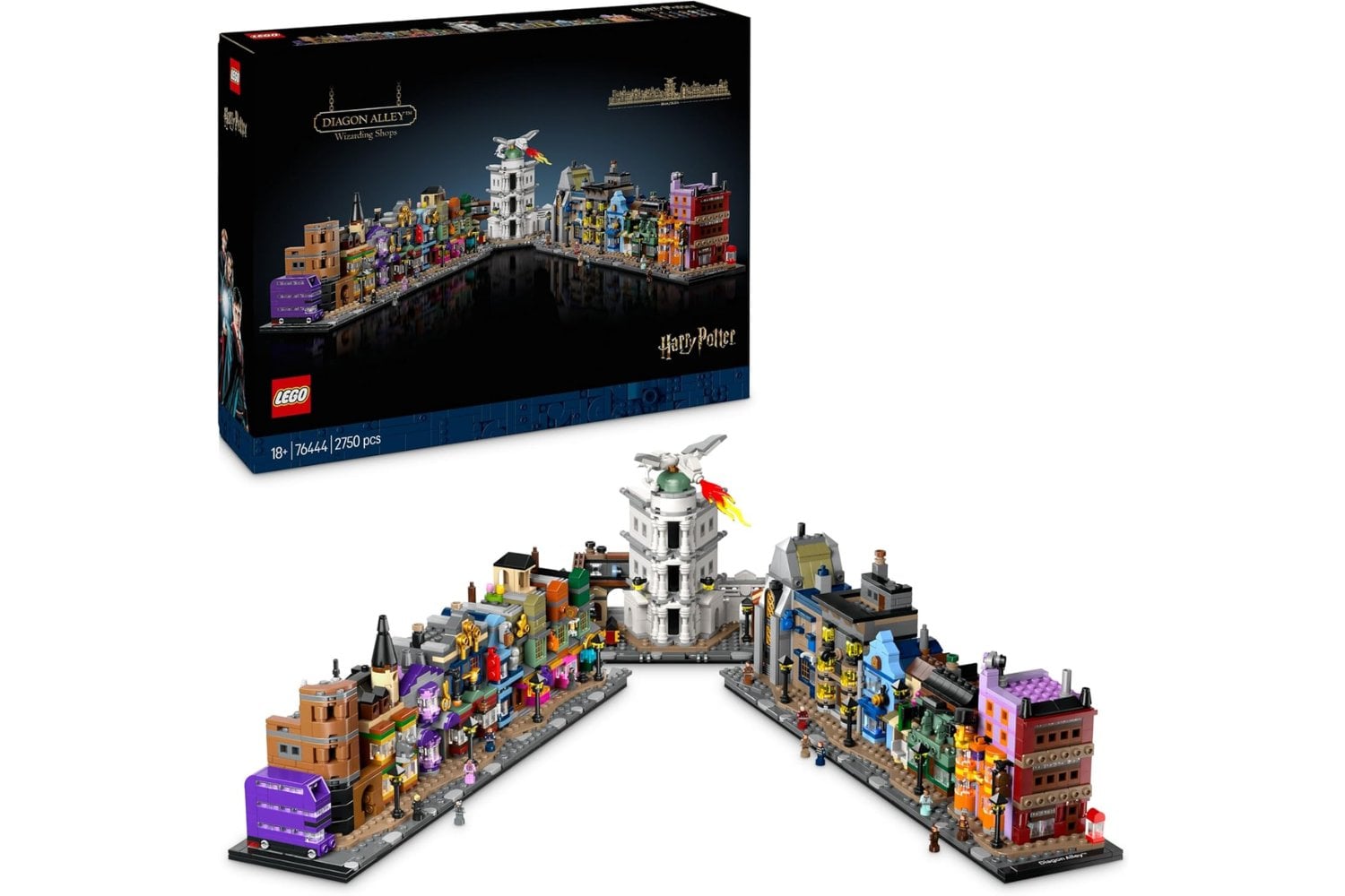 LEGO Harry Potter Diagon Alley Magical Shops Model Kit