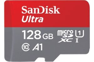 SanDisk 128GB Ultra, microSDXC Memory Card