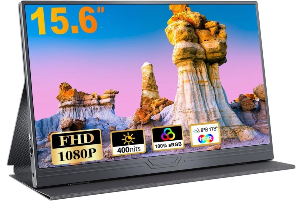 15.6 Inch Portable Monitor with Full HD USB-C Display