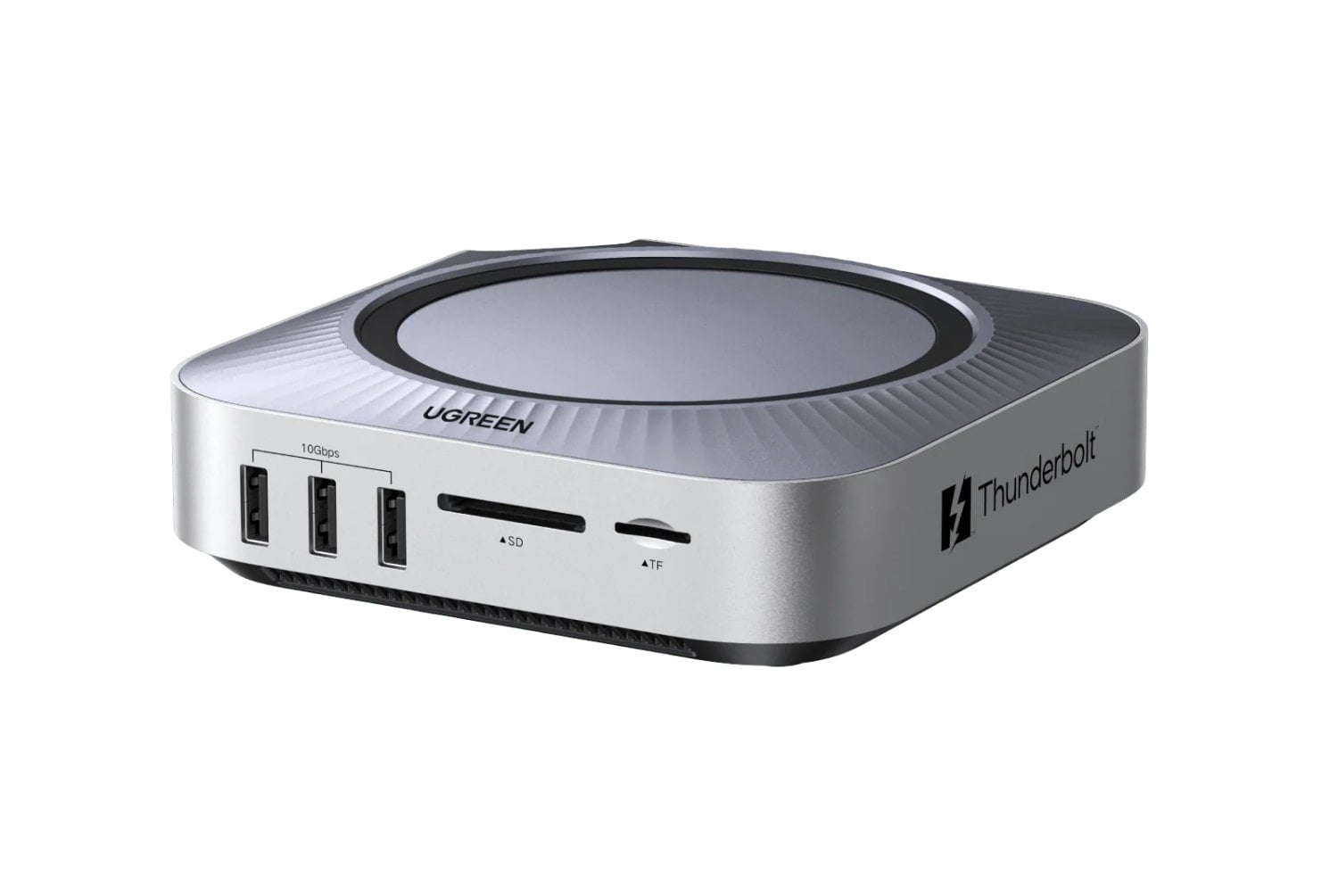 UGREEN Revodok Maxidok 10-in-1 Thunderbolt™ 5 Mac mini Dock with M.2 NVMe SSD Slot, Dual 6K Displays for Mac mini M4/M4 Pro