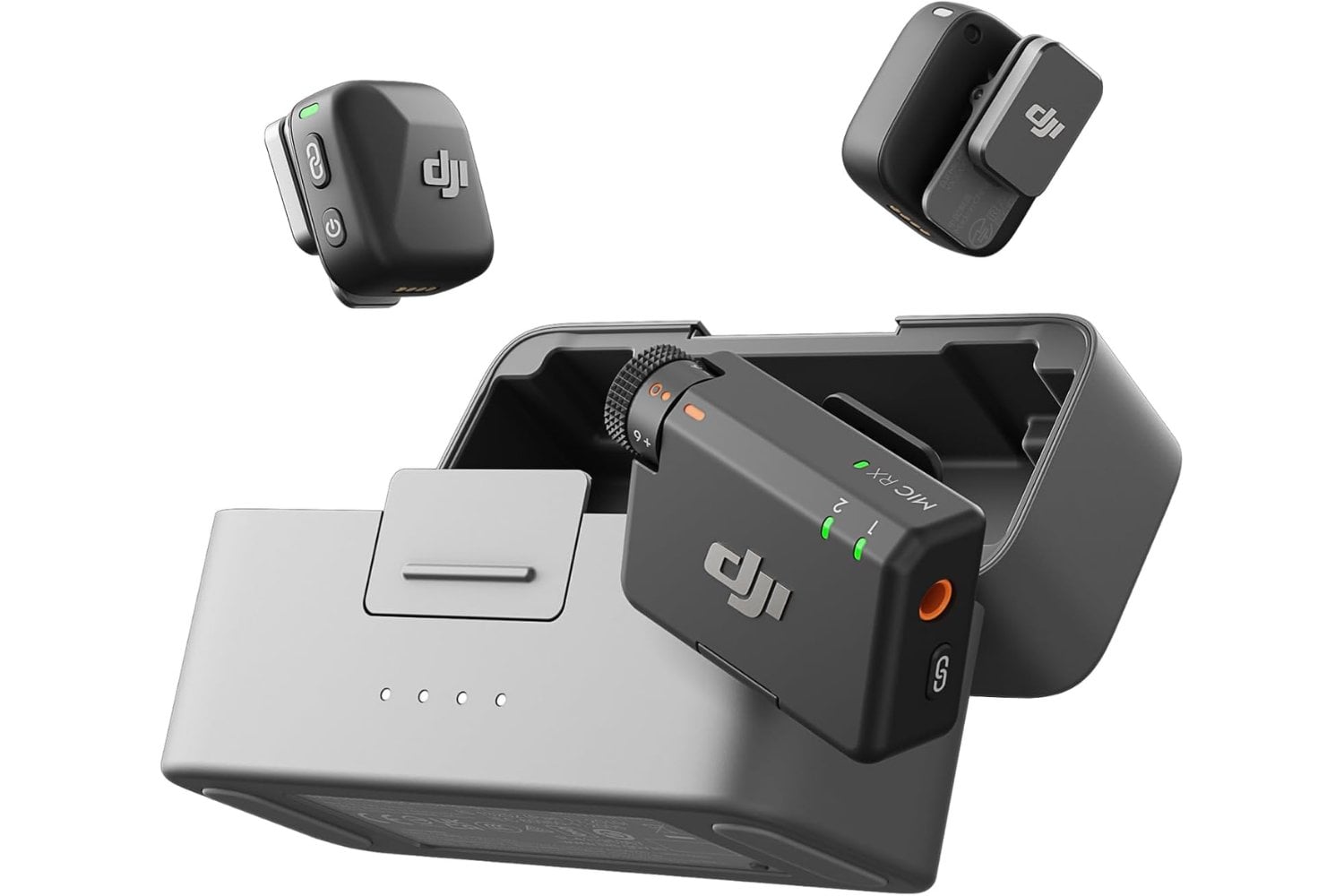 DJI Mic Mini Wireless Microphone (2 TX + 1 RX + Charging Case)