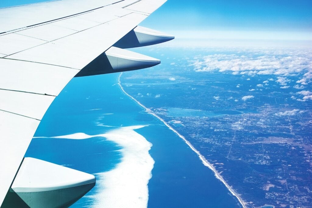 Aviones Oceano Pacifico