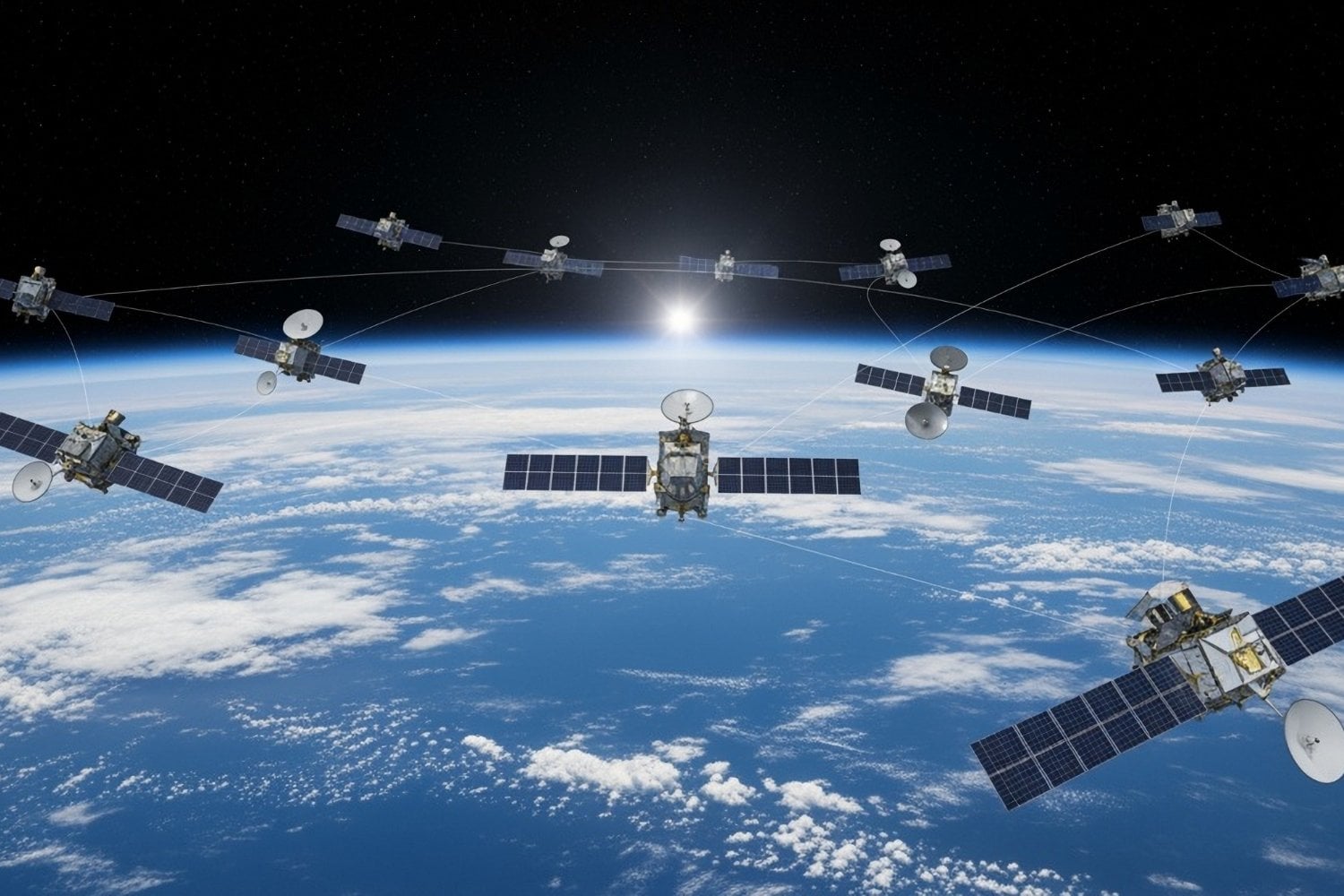 Constelacion De Satelites