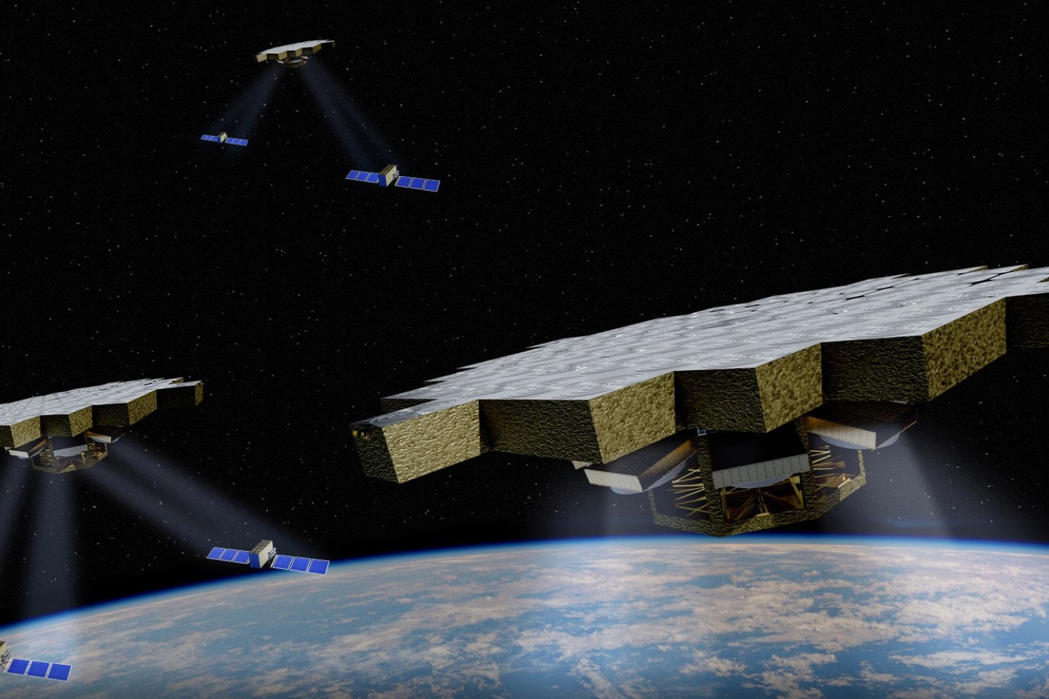 Una startup estadounidense quiere construir la primera red eléctrica del espacio para recargar satélites con láseres. El problema es que su ambicioso plan también podría multiplicar la basura espacial
