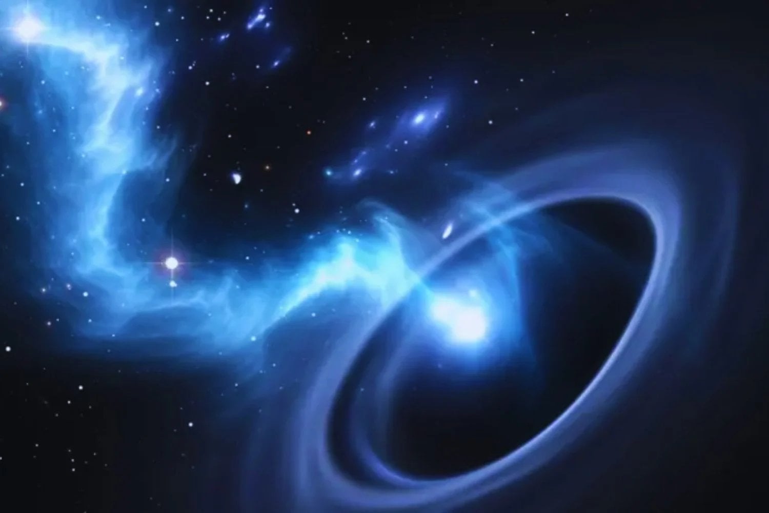 Los agujeros negros podrían estar llenando el universo de un zumbido gravitatorio constante desde hace miles de millones de años. Y los científicos creen que ese “murmullo” puede ayudar a resolver uno de los mayores problemas de la cosmología moderna