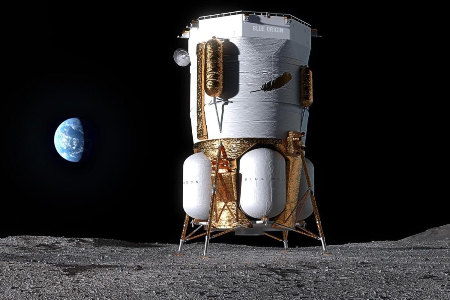 SpaceX parecía tener prácticamente asegurada la carrera para llevar astronautas de regreso a la Luna. Pero Blue Origin acaba de demostrar que todavía puede cambiar completamente el programa Artemis