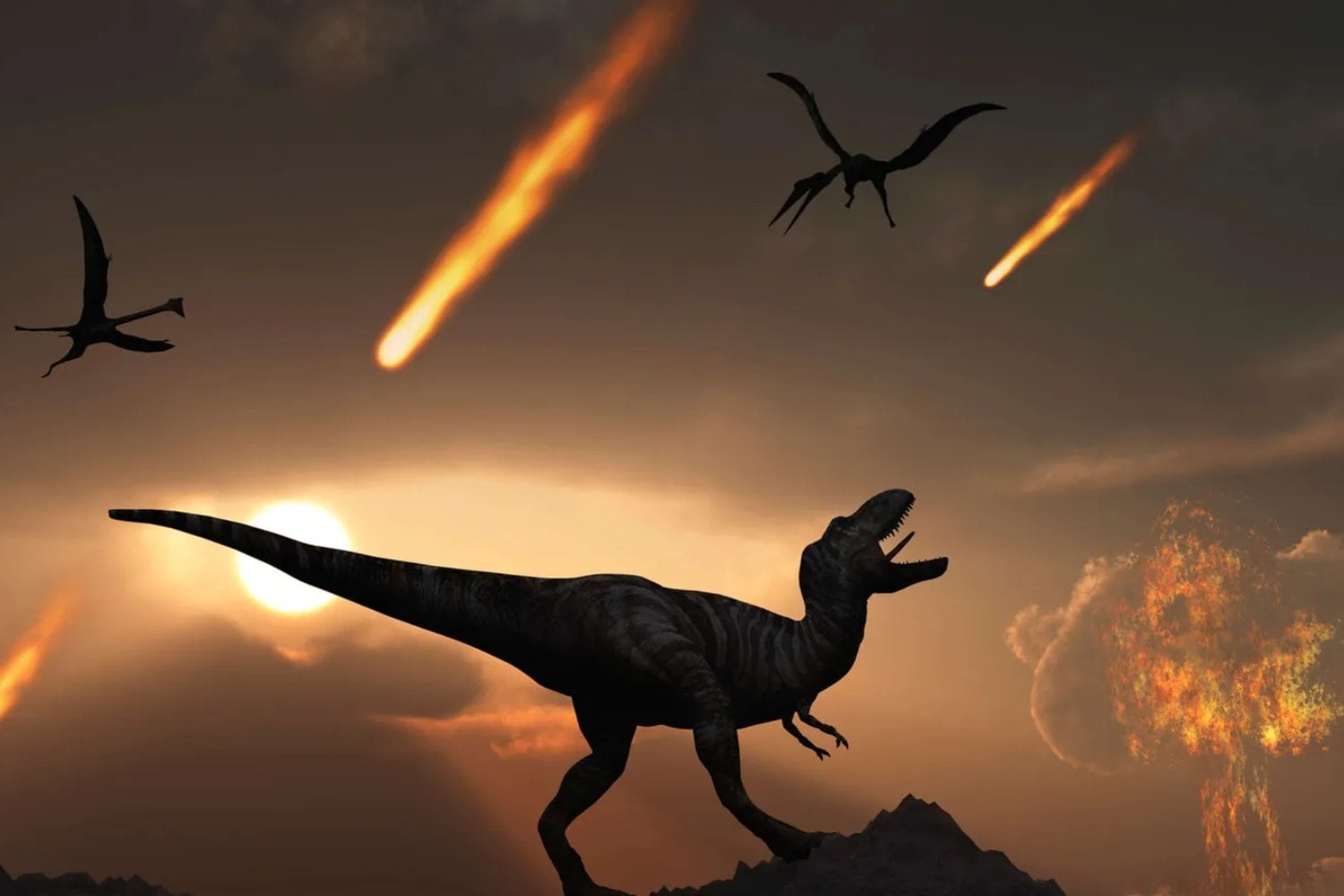 El impacto del asteroide no solo extinguió a los dinosaurios y oscureció el planeta durante años. También provocó un gigantesco brote de hongos que transformó la Tierra en un inmenso ecosistema de descomposición