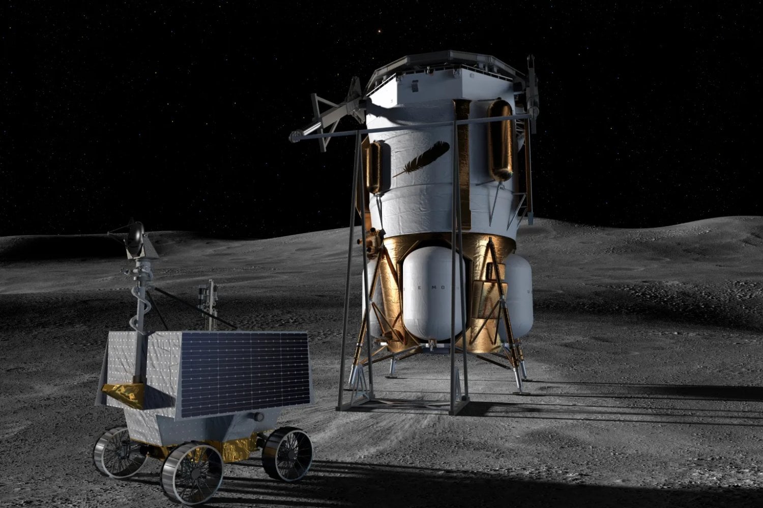 SpaceX parecía tener prácticamente asegurada la carrera para llevar astronautas de regreso a la Luna. Pero Blue Origin acaba de demostrar que todavía puede cambiar completamente el programa Artemis