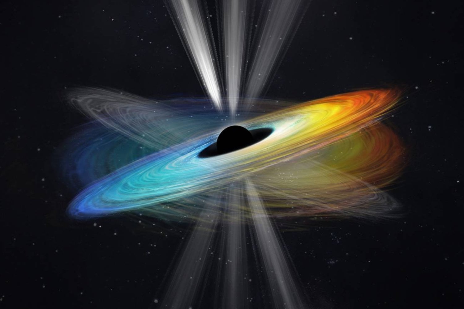 Los agujeros negros no solo devoran materia y luz. Científicos acaban de medir por primera vez la potencia real de los jets que expulsan al espacio y el resultado es comparable a la energía de 1.000 soles