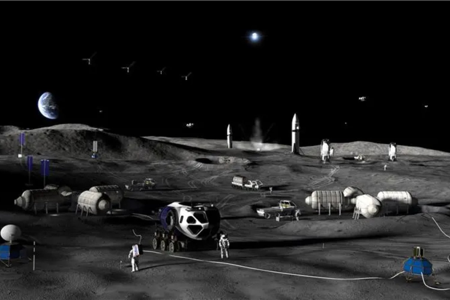 La NASA acaba de poner en marcha el plan más ambicioso desde las misiones Apolo para construir una colonia humana en la Luna. Jeff Bezos tendrá la responsabilidad de iniciar el proyecto en 2026
