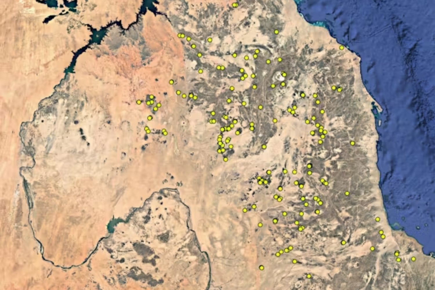 Nadie sabía qué eran esos círculos gigantes ocultos bajo la arena del Sáhara hasta que Google Earth permitió verlos desde el espacio. Ahora creen que pertenecieron a una sociedad nómada desaparecida miles de años antes de las pirámides de Egipto