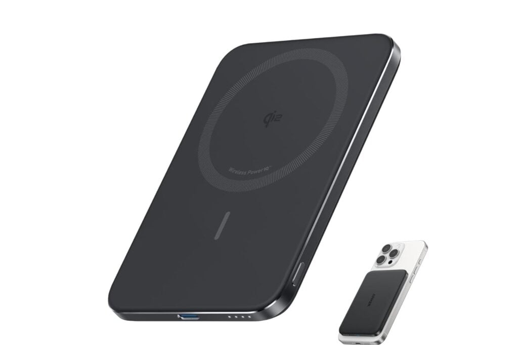 Anker Nano Qi2 Certified 15W Ultra-Slim 5000mAh MagSafe Power Bank
