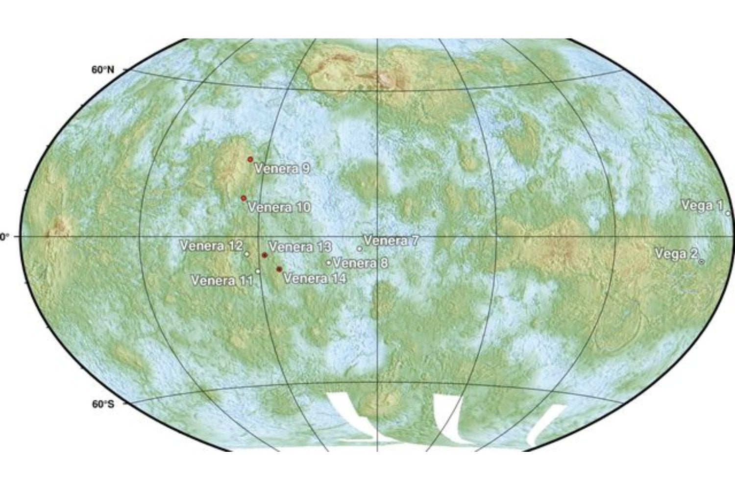 Venus siempre fue considerado un infierno capaz de destruir cualquier nave espacial en pocas horas. Pero un nuevo estudio sugiere que varias sondas soviéticas podrían seguir intactas sobre su superficie después de más de 40 años