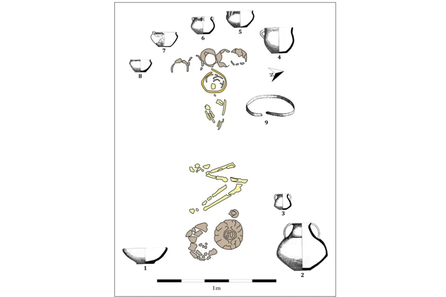 Una tumba con una diadema de oro parecía un hallazgo más de la Edad del Bronce. Tres dientes humanos han cambiado su fecha y ahora obligan a reordenar la cronología de toda una región de Europa